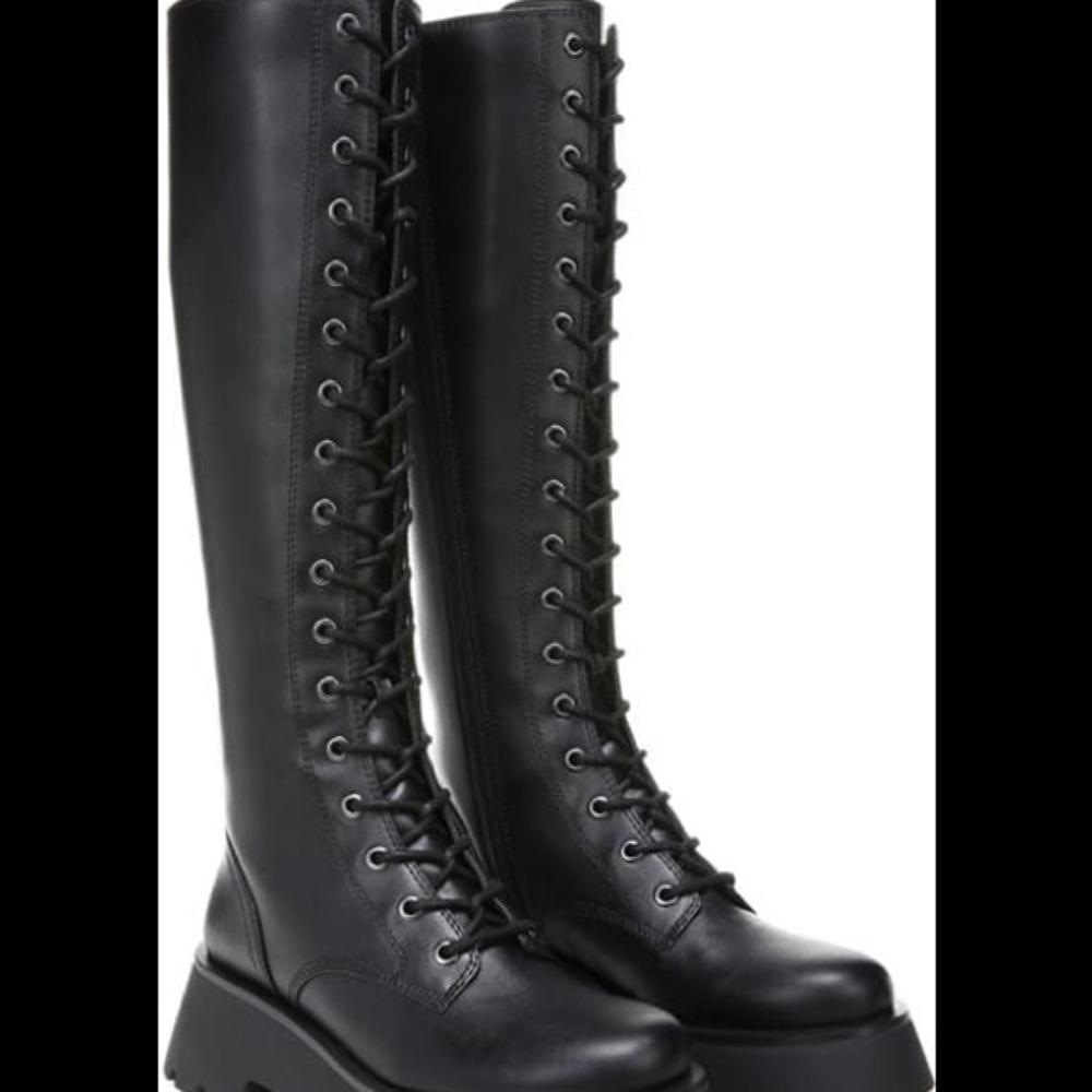 COPY - Circus by Sam Edelman lace up platform boots
